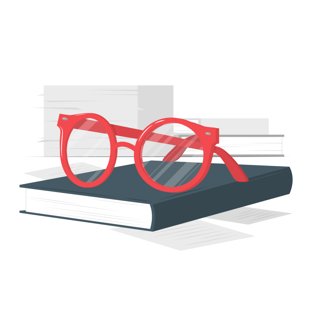 Reading glasses cuate