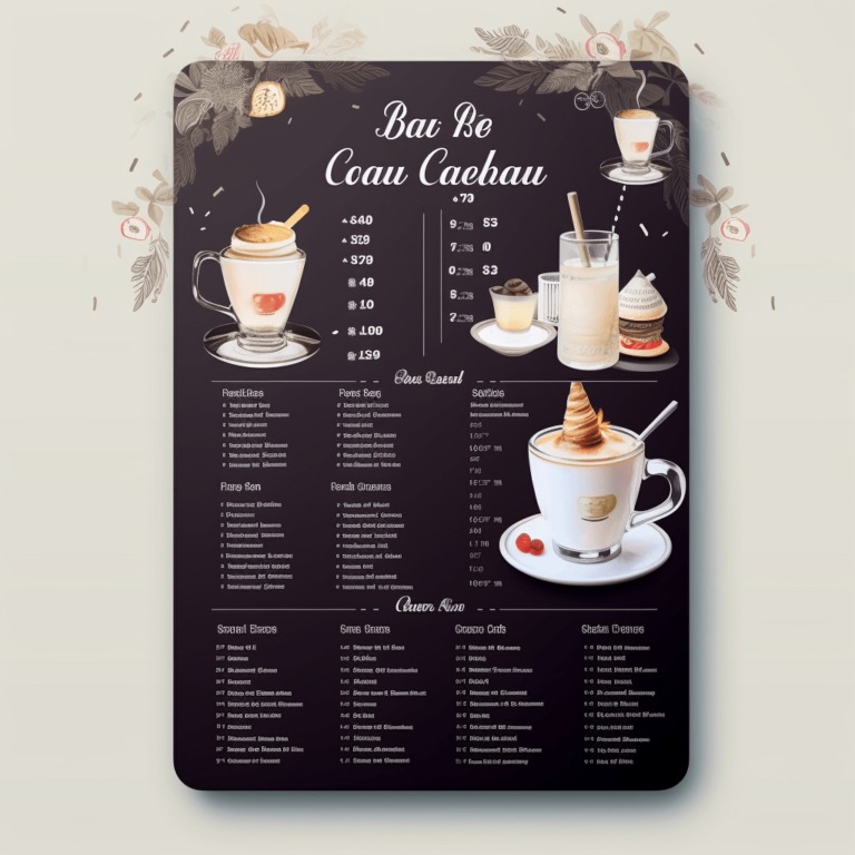 menu cafe 3