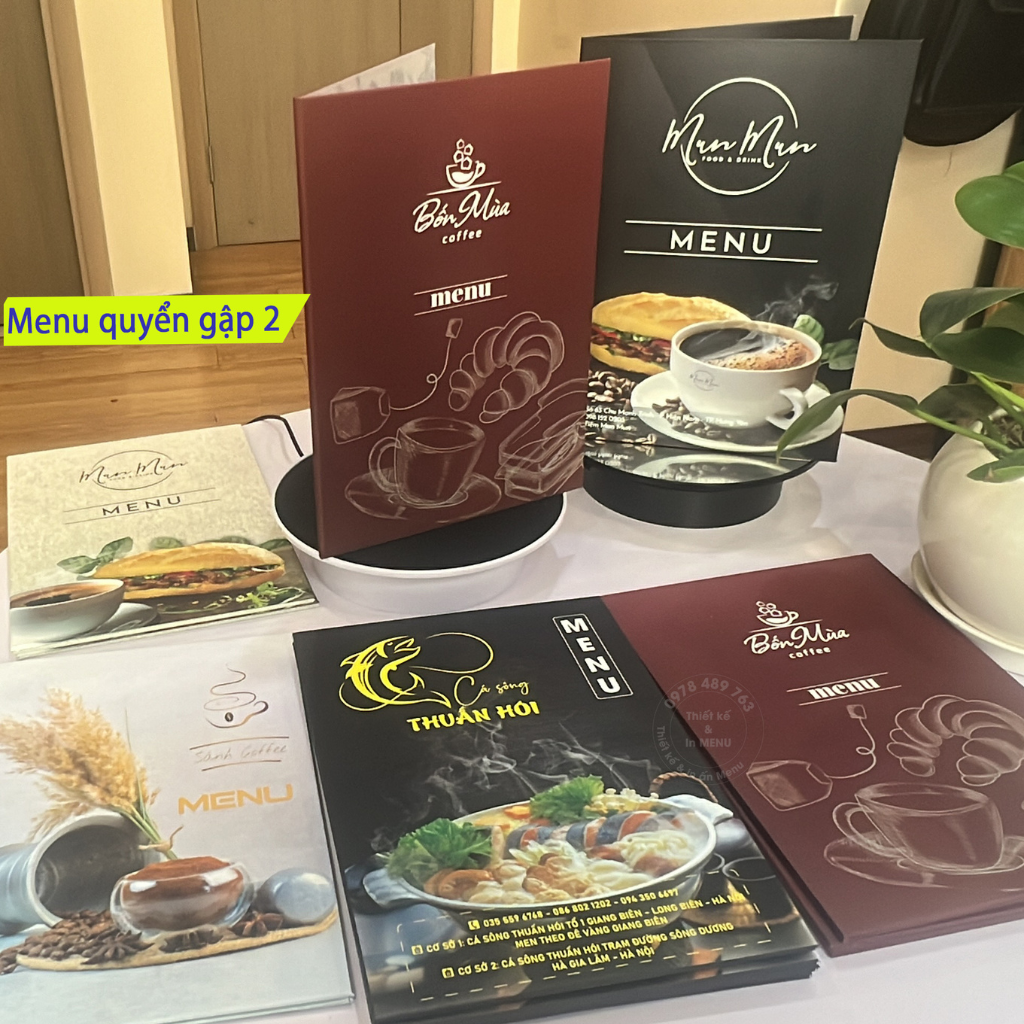 Menu Gap doi cartone